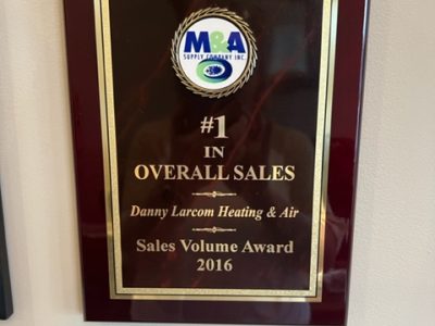 Sales Volume Award 2016