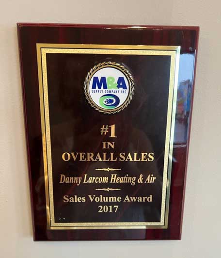 Sales Volume Award 2017