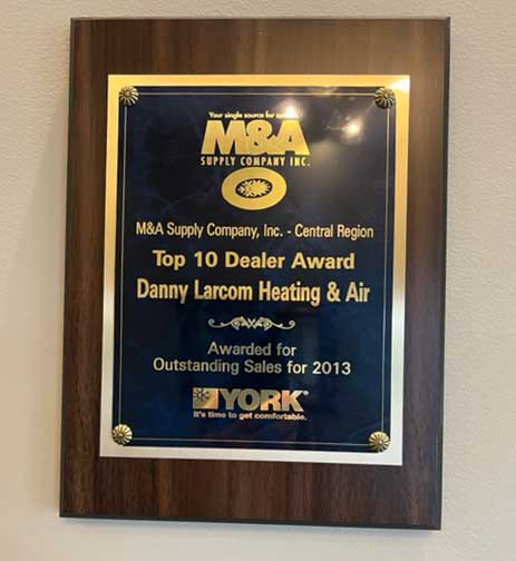 Top 10 Dealer Award