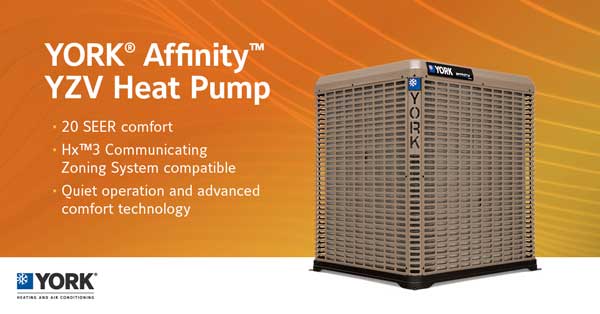 York Affinity YZV Heat Pump York Affinity YZV Heat Pump