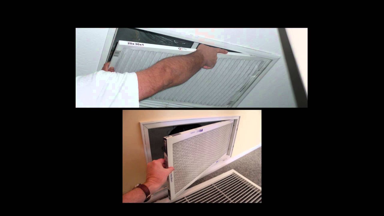 Changing your HVAC filter